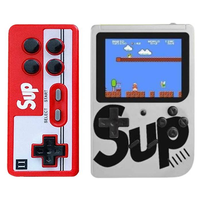 کنسول بازی دستی Sup Double Game Box (سفید)