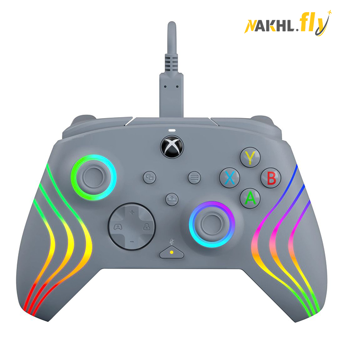 دسته PDP Gray Afterglow برای Xbox (نخل فلای) (ارسال رایگان)