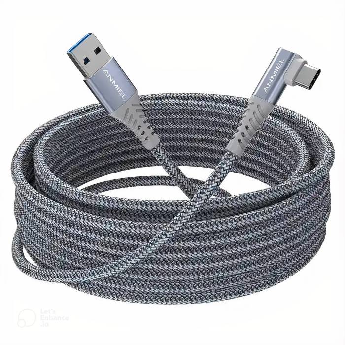 کابل شارژر هدست واقعیت مجازی Meta Quest 2 (Oculus) (ارسال رایگان)