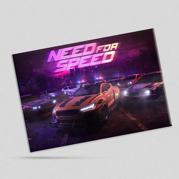 تابلو شاسی طرح Need For Speed (ارسال رایگان)