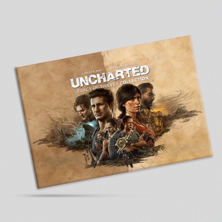 تابلو شاسی طرح Uncharted (ارسال رایگان)