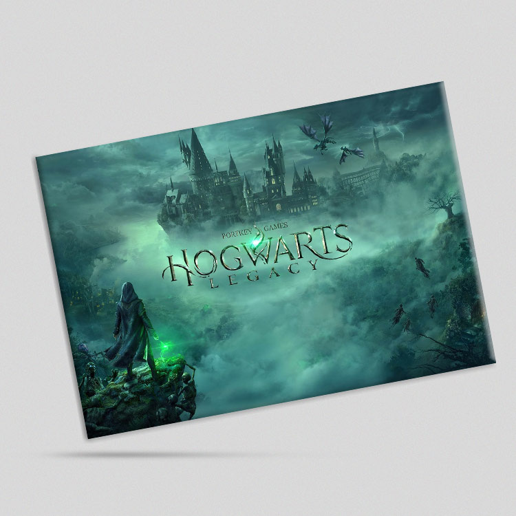 تابلو شاسی طرح Hogwarts Legacy (ارسال رایگان)