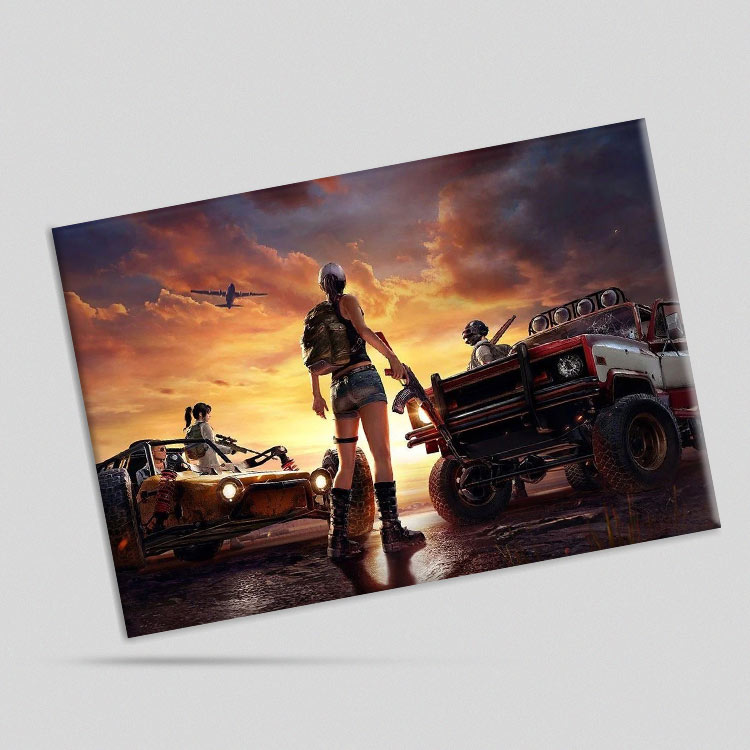 تابلو شاسی طرح PUBG (ارسال رایگان)