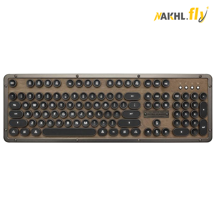 کیبورد Azio مدل Retro Classic (نخل فلای)
