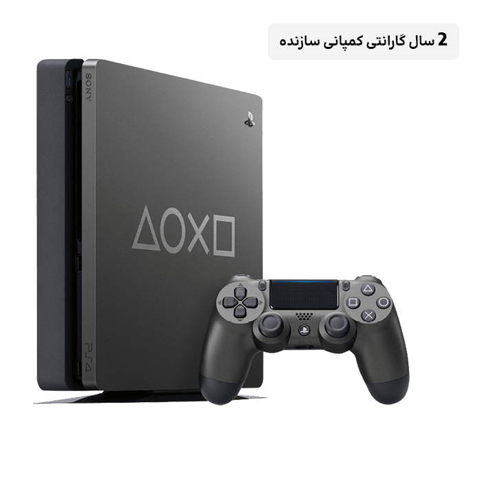 کنسول پلی استیشن 4 اسلیم باندل Days of play ظرفیت 1TB با 2 سال گارانتی