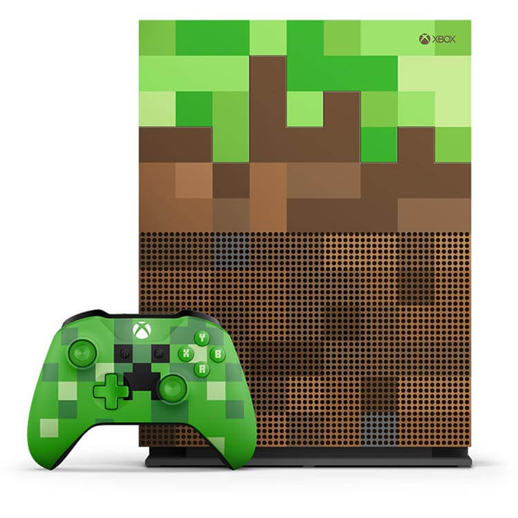 کنسول Xbox One S باندل Minecraft Limited Edition ظرفیت 1 ترابایت