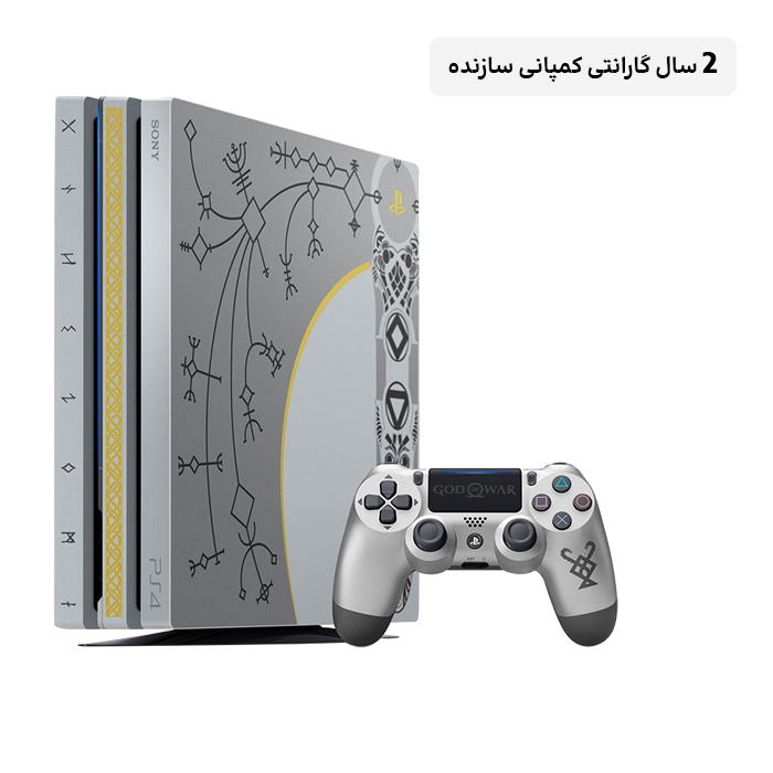 کنسول پلی استیشن 4 پرو باندل God of War ظرفیت 1TB با 2 سال گارانتی