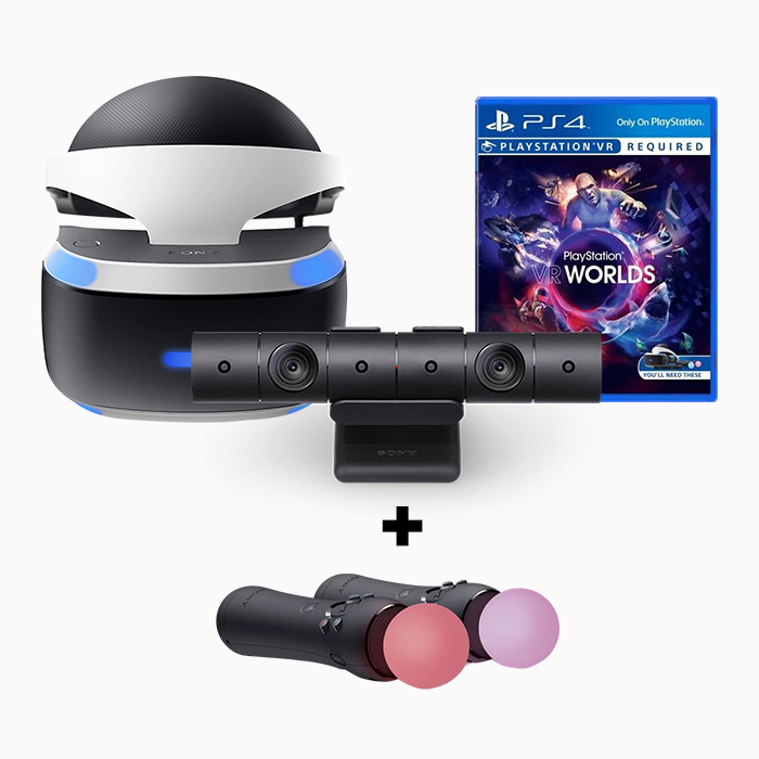 پلی استیشن VR باندل PSVR Worlds مدل CUH-ZVR2