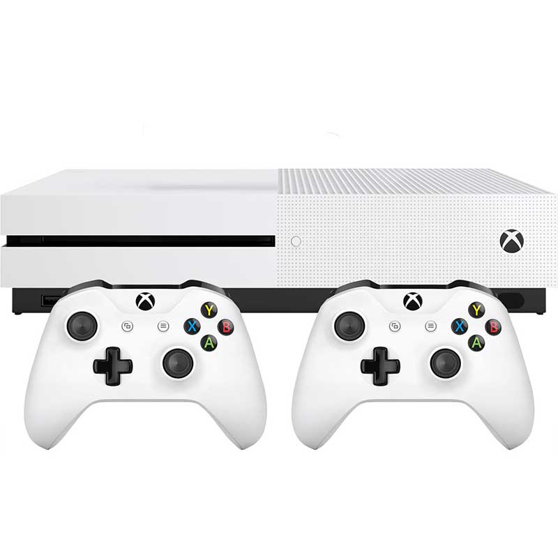 کنسول Xbox One S ظرفیت 1 ترابایت همراه دو دسته