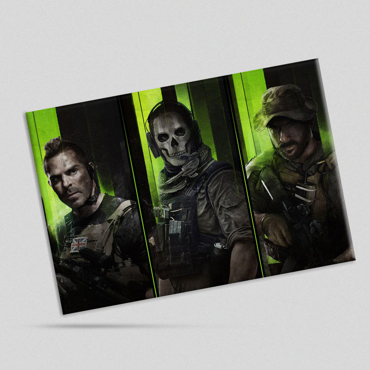 تابلو شاسی طرح Call Of Duty MW (ارسال رایگان)