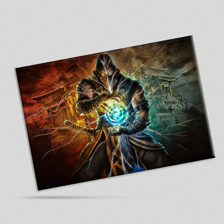 تابلو شاسی طرح Mortal Kombat (ارسال رایگان)
