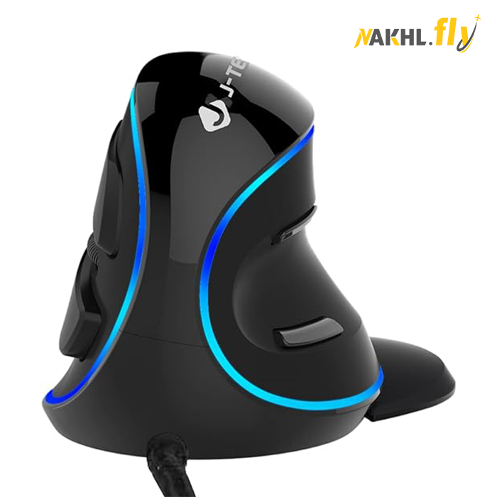 موس J-Tech مدل Wired Ergonomic (نخل فلای)