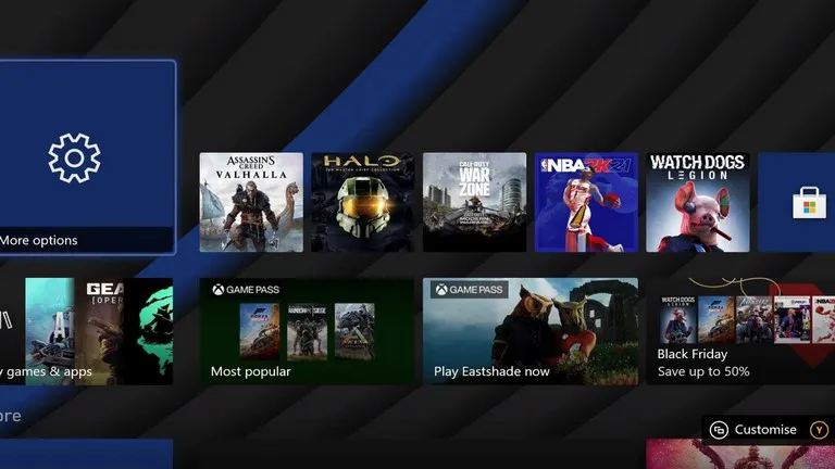 ۱۰ ویژگی رابط کاربری ایکس باکس سری ایکس