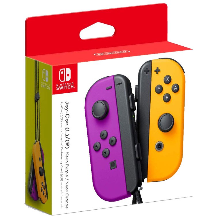 Joy Con نارنجی بنفش (ارسال رایگان)