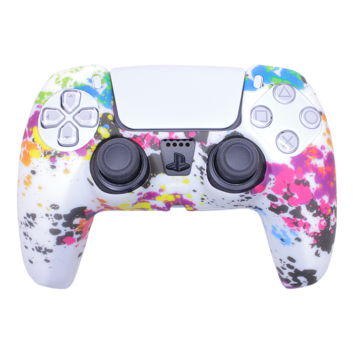 کاور دسته Dualsense طرح آبرنگ (ارسال رایگان)