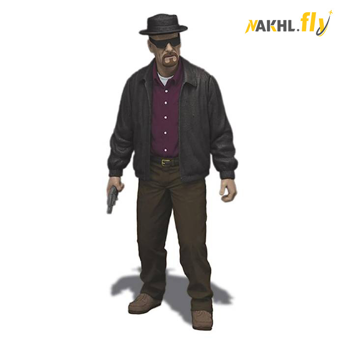 اکشن فیگور والتر وایت Breaking Bad Heisenberg (نخل فلای) (ارسال رایگان)