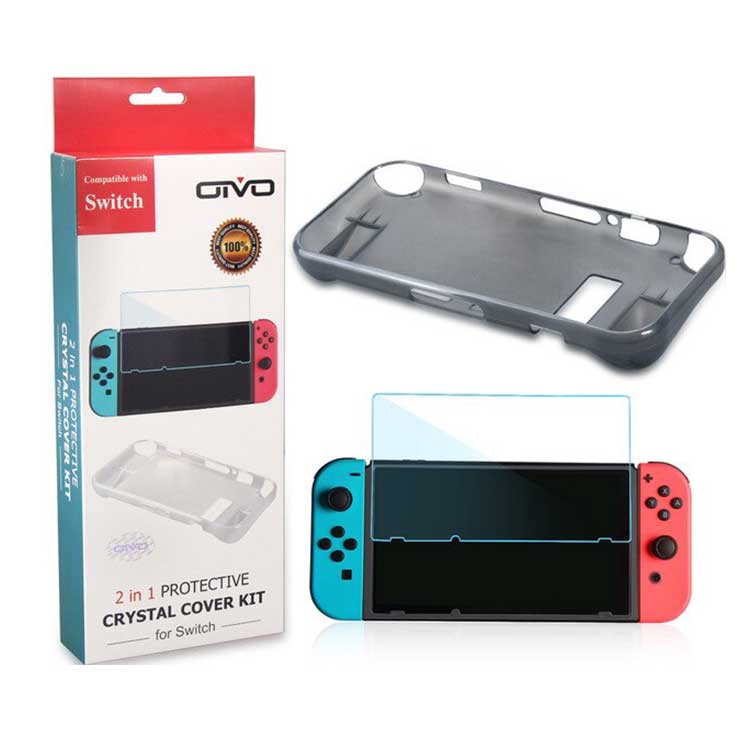 محافظ صفحه و کاور Nintendo Switch مدل Oivo (ارسال رایگان)