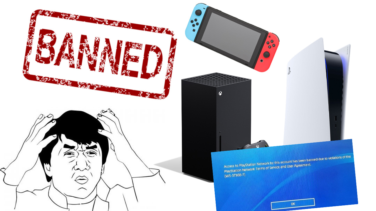 بن شدن کنسول و اکانت چه دلایلی می‌تواند داشته باشد؟