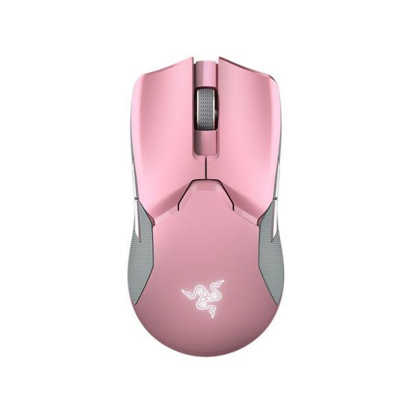 موس گیمینگ Razer مدل Viper Ultimate: Quartz Pink همراه پایه شارژ