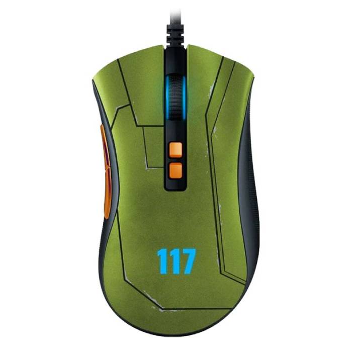 موس گیمینگ Razer مدل DeathAdder V2 طرح Halo Infinite