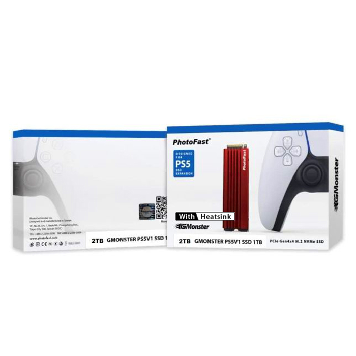 حافظه SSD PhotoFast مدل GMONSTER PS5V1SE ظرفیت 2 ترابایت (ارسال رایگان)