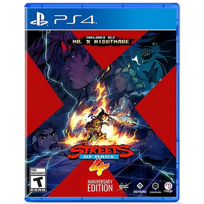 بازی Streets of Rage 4 نسخه Anniversary برای PS4 (ارسال رایگان)