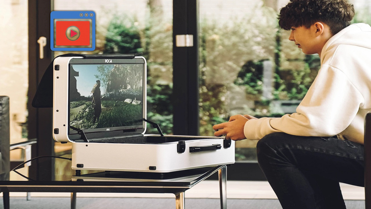 معرفی و آنباکسینگ مانیتور همراه Poga Lux PS5