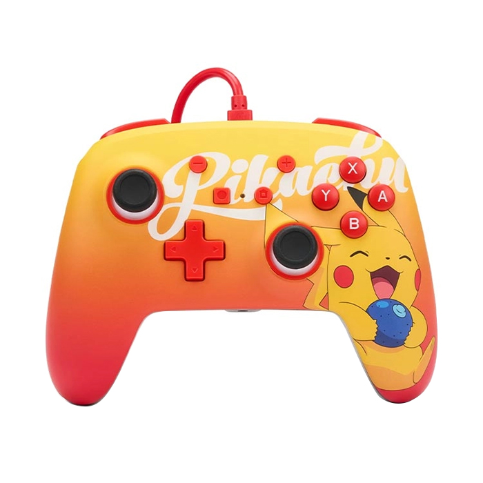 پرو کنترلر PowerA Enhanced Oran Berry Pikachu برای Nintendo Switch (ارسال رایگان)