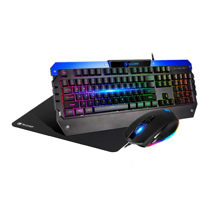 موس و کیبورد گیمینگ SADES مدل Battle Ram