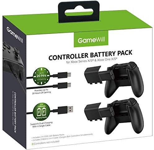 باتری شارژی دسته ایکس باکس GameWill