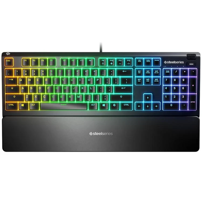 کیبورد گیمینگ Steelseries مدل APEX 3 - سوییچ‌ غشایی