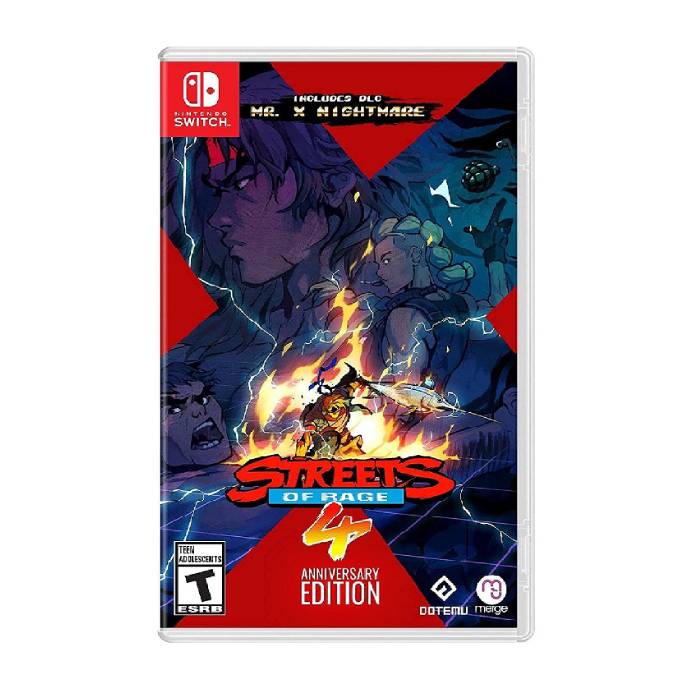 بازی Streets of Rage 4 نسخه Anniversary برای Nintendo Switch (ارسال رایگان)