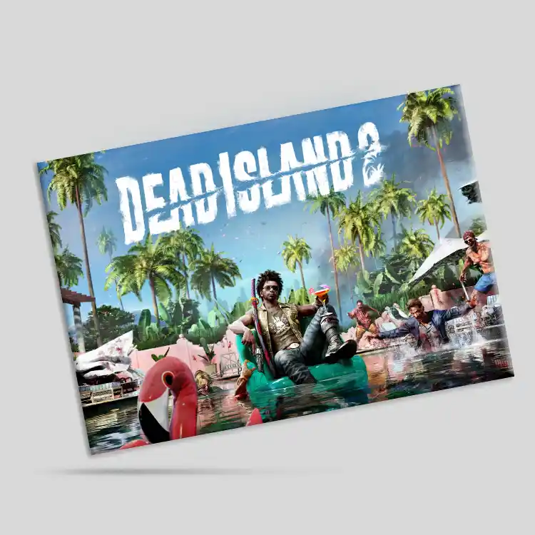 تابلو شاسی طرح Dead Island 2 (ارسال رایگان)