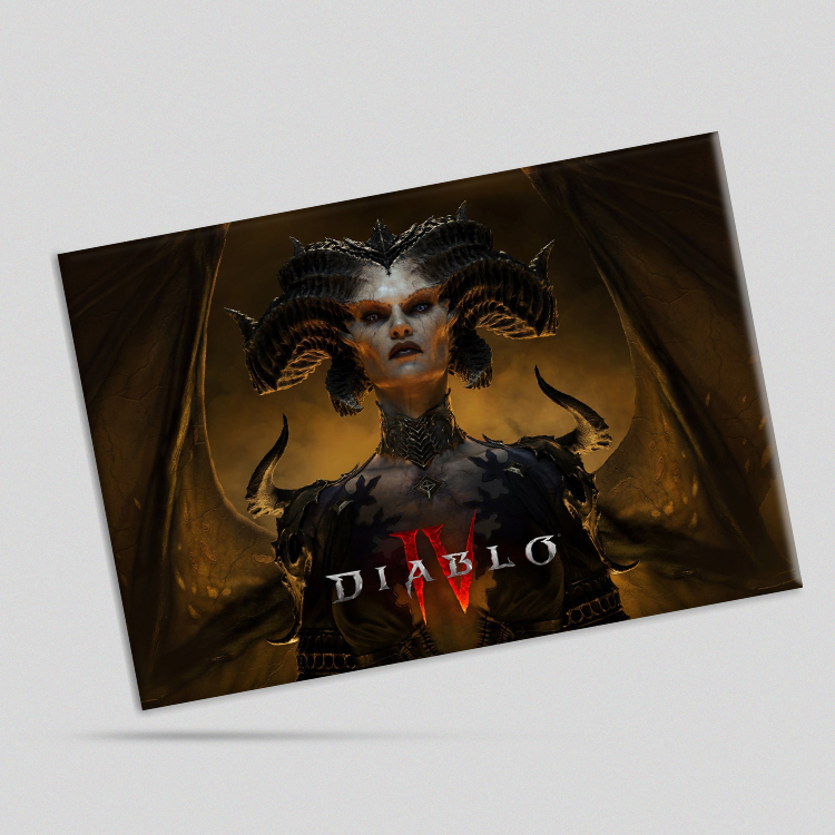 تابلو شاسی طرح Diablo 4 (ارسال رایگان)