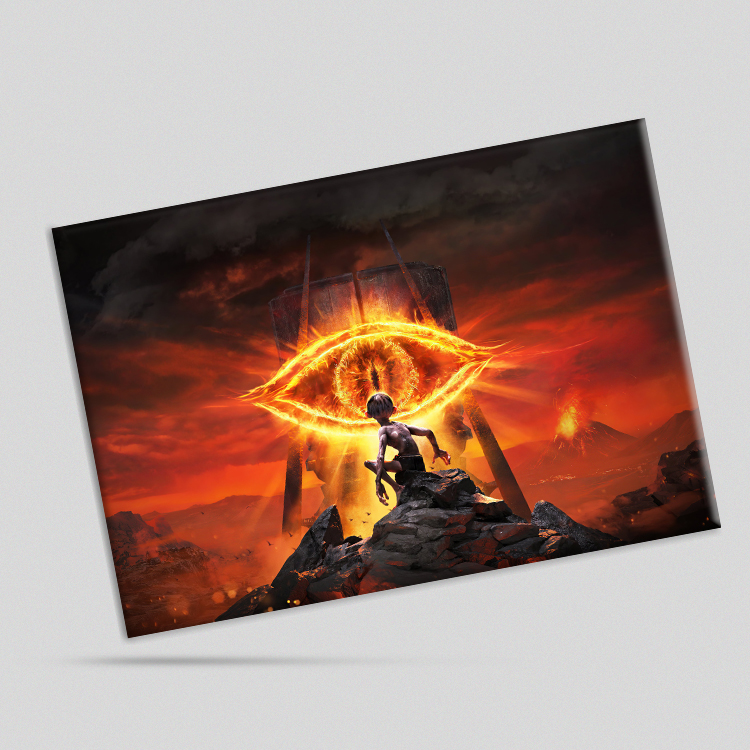 تابلو شاسی طرح Lord Of the Ring Gollum (ارسال رایگان)