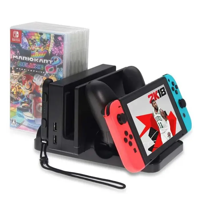 استند شارژ و پایه چند کاره Multi-Function Charging Stand For Nintendo Switch (ارسال رایگان)