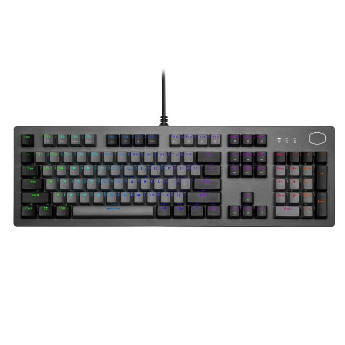 کیبورد گیمینگ Cooler Master مدل CK352 - سوییچ قهوه‌ای