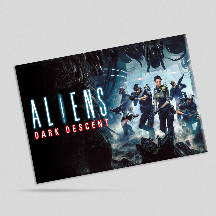 تابلو شاسی طرح Aliens: Dark Descent (ارسال رایگان)