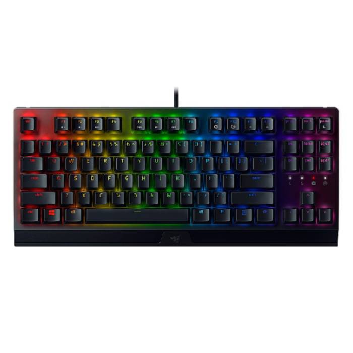 کیبورد گیمینگ Razer مدل BlackWidow V3 Tenkeyless - سویچ زرد