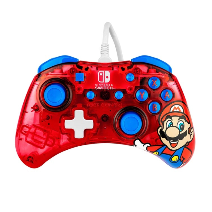 پرو کنترلر PDP Rock Candy Mario Punch برای Nintendo Switch (ارسال رایگان)