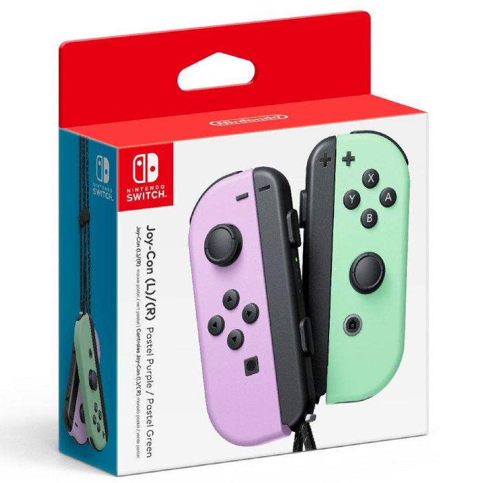 Joy Con بنفش و سبز پاستیلی (ارسال رایگان)