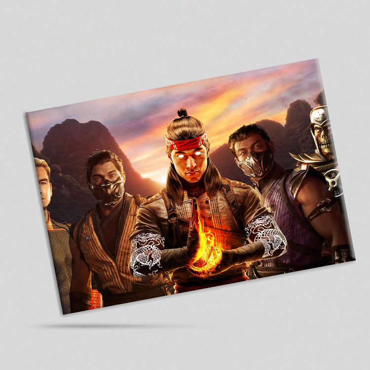 تابلو شاسی طرح Mortal Kombat 1 (ارسال رایگان)