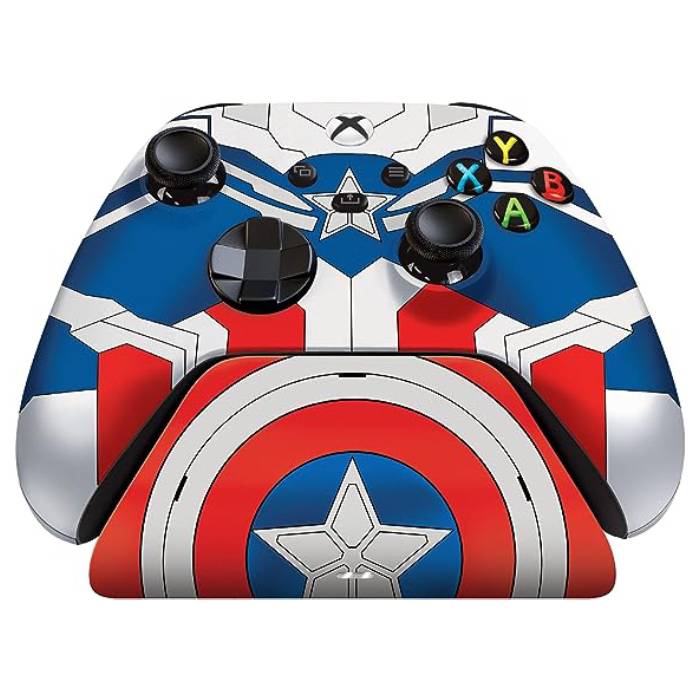 دسته و پایه شارژر Razer طرح Captain America برای ایکس باکس (ارسال رایگان)
