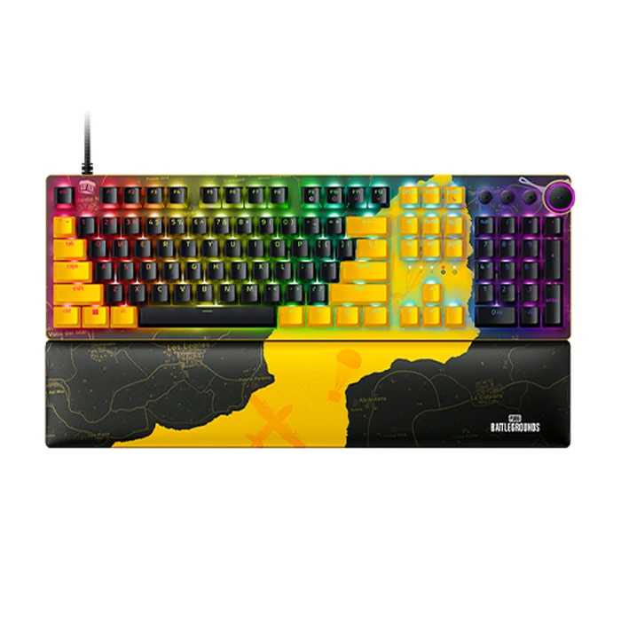 کیبورد گیمینگ Razer مدل Huntsman V2 طرح Pubg