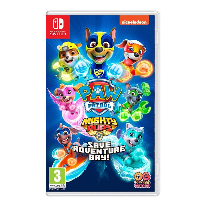 بازی PAW Patrol Mighty Pups Save Adventure Bay برای Nintendo Switch (ارسال رایگان)