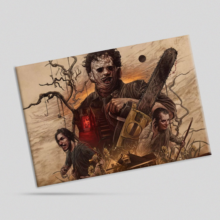 تابلو شاسی طرح The Texas Chainsaw Massacre (ارسال رایگان)