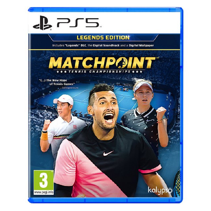 بازی Matchpoint: Tennis Championship نسخه Legends برای PS5 (ارسال رایگان)