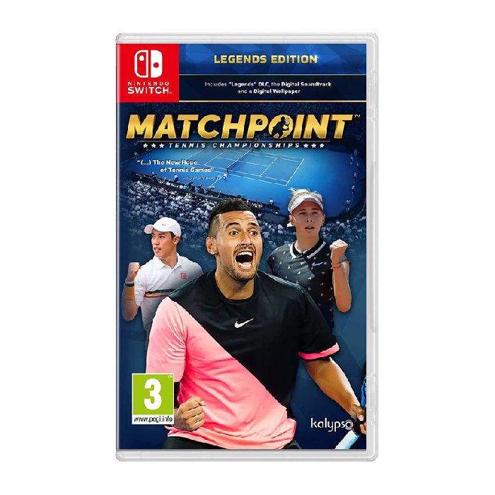 بازی Matchpoint: Tennis Championship نسخه Legends برای Nintendo Switch (ارسال رایگان)