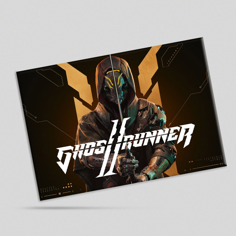 تابلو شاسی طرح Ghostrunner 2 (ارسال رایگان)