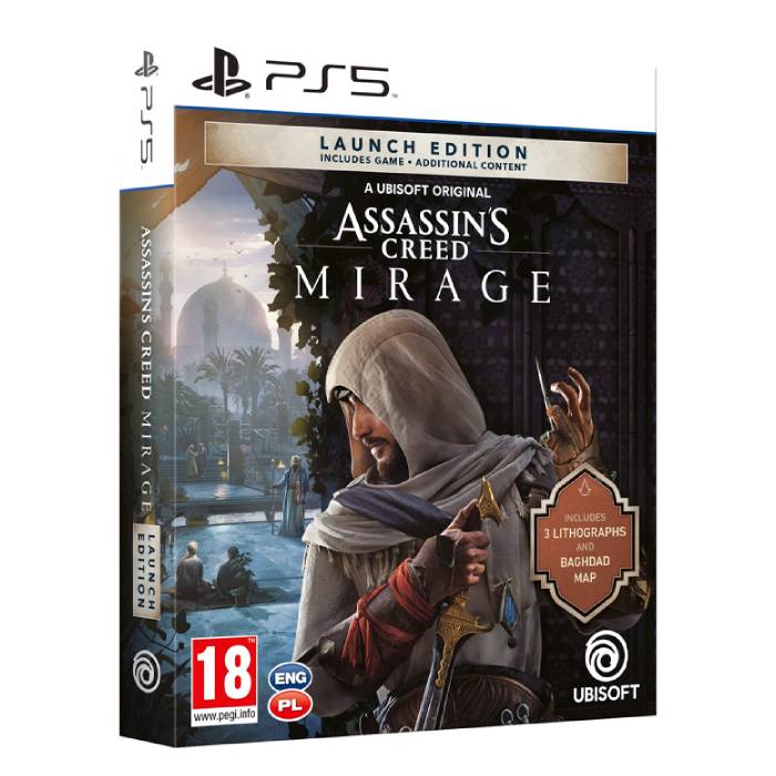 بازی Assassin's Creed Mirage نسخه Launch Edition برای PS5 (ارسال رایگان)